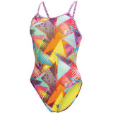 Dolfin Uglies - Muse Double Strap Back One Piece Swimsuit (Multi)