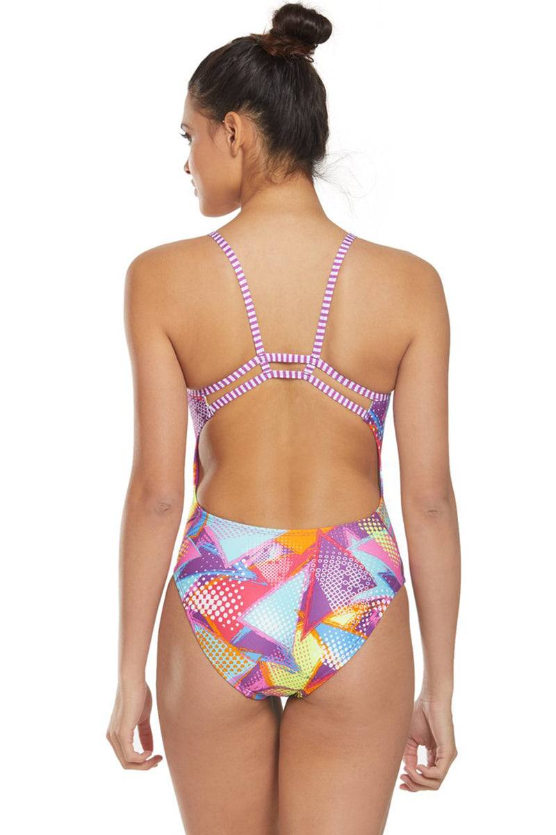 Dolfin Uglies - Muse Double Strap Back One Piece Swimsuit (Multi)