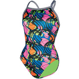Dolfin Uglies - Party Gras V-2 Back One Piece Swimsuit