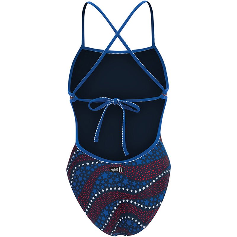 Dolfin Uglies - Revibe Americana Tie Back One Piece Swimsuit