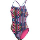 Dolfin Uglies - Revibe Diamond Tie Back One Piece Swimsuit