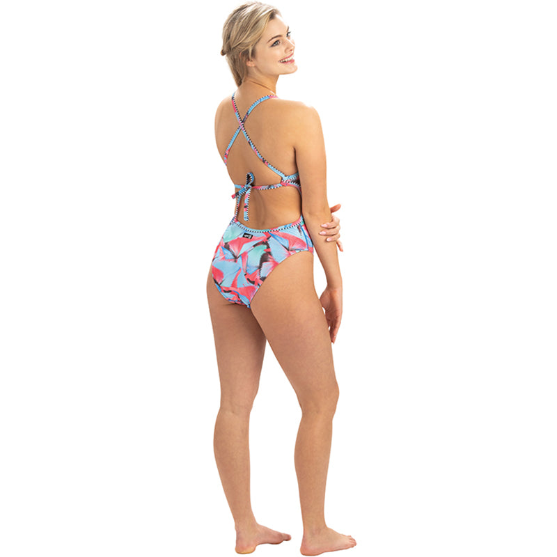 Dolfin Uglies - Revibe Fancy Tie Back One Piece Swimsuit