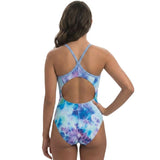 Dolfin Uglies - Tempest Blue V-2 Back One Piece Swimsuit