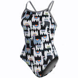 Dolfin Uglies - Alpaca Party V-2 Back One Piece Swimsuit