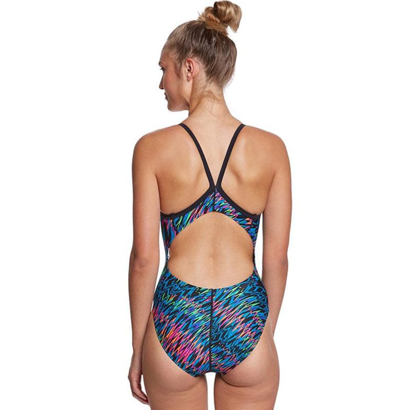 Dolfin Women's Winners V-2 One-Piece Swimsuit - Competitive Swimwear, 80% Nylon 20% Xtra Lice Lycra, Fully Lined