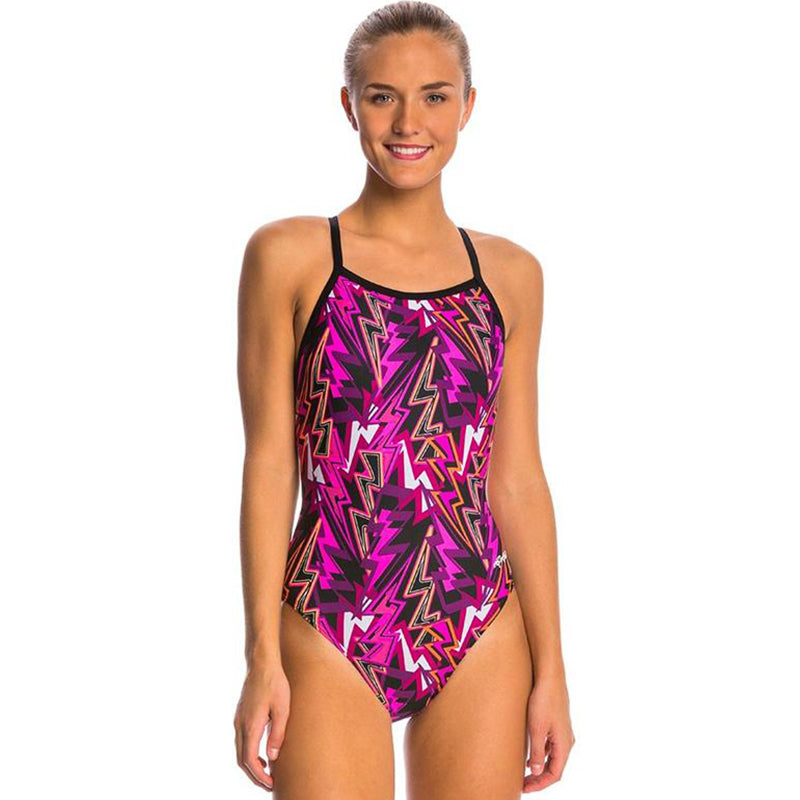 Dolfin - Winners Xena V-2 Back Prints One Piece Swimsuit
