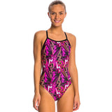 Dolfin - Winners Xena V-2 Back Prints One Piece Swimsuit