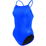 Dolfin - XtraSleek Team Solid Royal V-2 Back One Piece Swimsuit