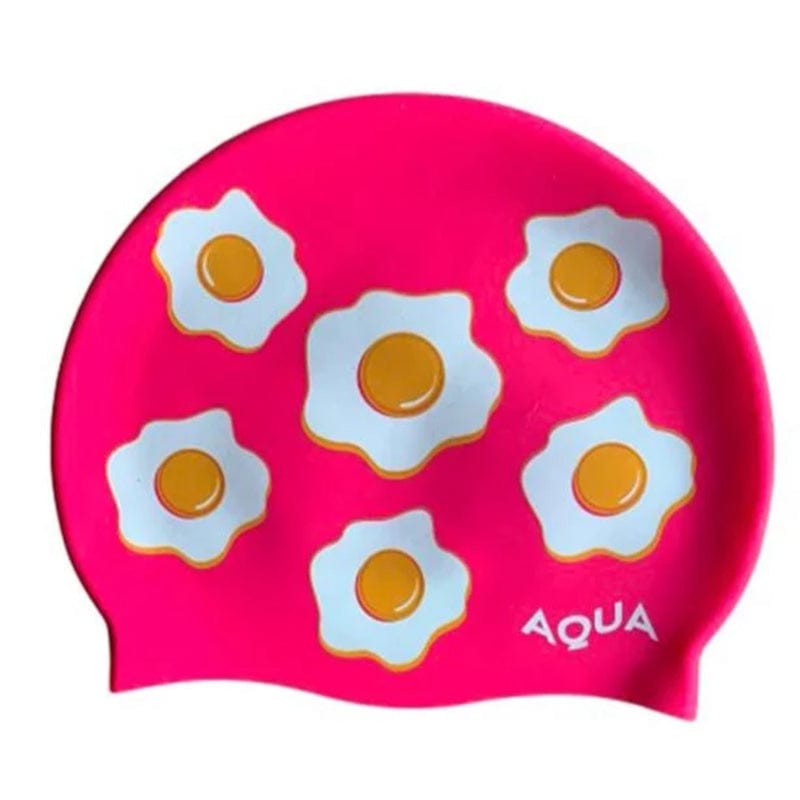 Egg Head - Pink Silicone Swim Hat