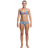 Funkita - Mint Shells - Girls Tie Detail Two Piece - Aqua Swim Supplies