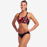 Funkita - Acacia Rose - Ladies Hold Steady Crop Top