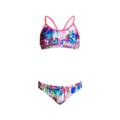 Funkita - Alba Wild - Girls Racerback Two Piece