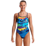 Funkita - Allez Allez - Girls Single Strap One Piece