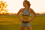 Funkita - Bar Tack - Ladies High Neck Crop Top