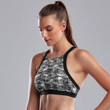 Funkita - Bar Tack - Ladies High Neck Crop Top