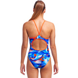 Funkita - Battle Blue - Girls Diamond Back One Piece