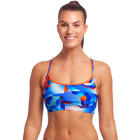Funkita - Battle Blue - Ladies Sports Top