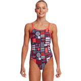Funkita - Bento Box - Girls Diamond Back One Piece