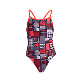 Funkita - Bento Box - Girls Diamond Back One Piece