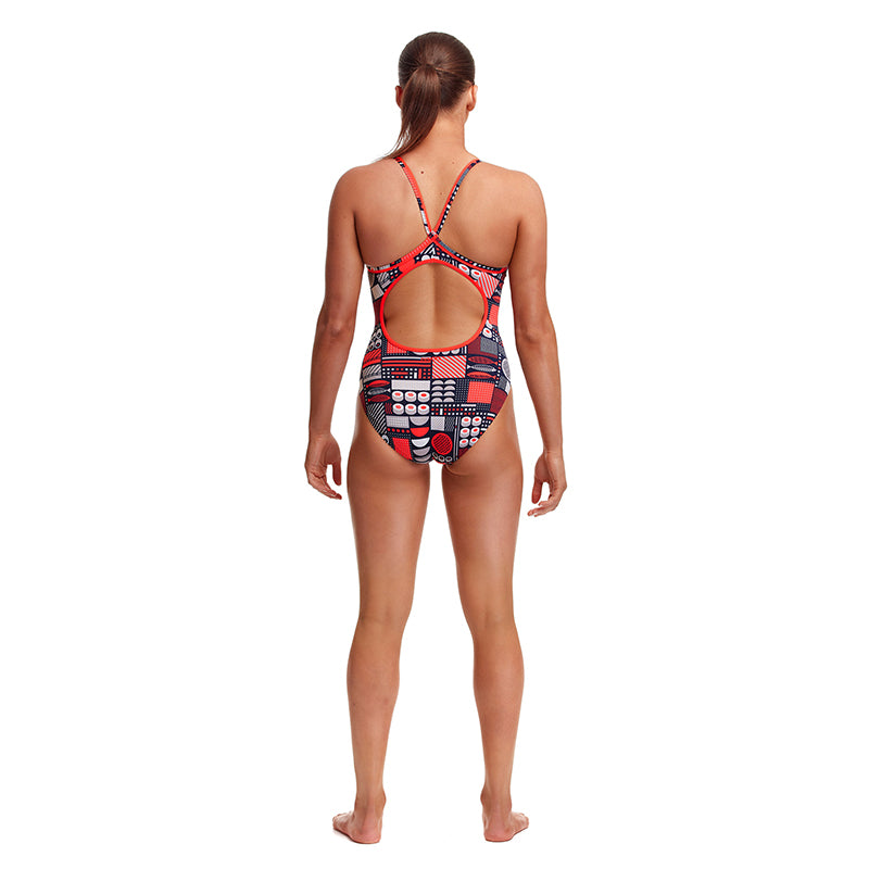 Funkita - Bento Box - Ladies Diamond Back One Piece