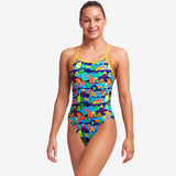 Funkita - Big Bronto - Girls Single Strap One Piece
