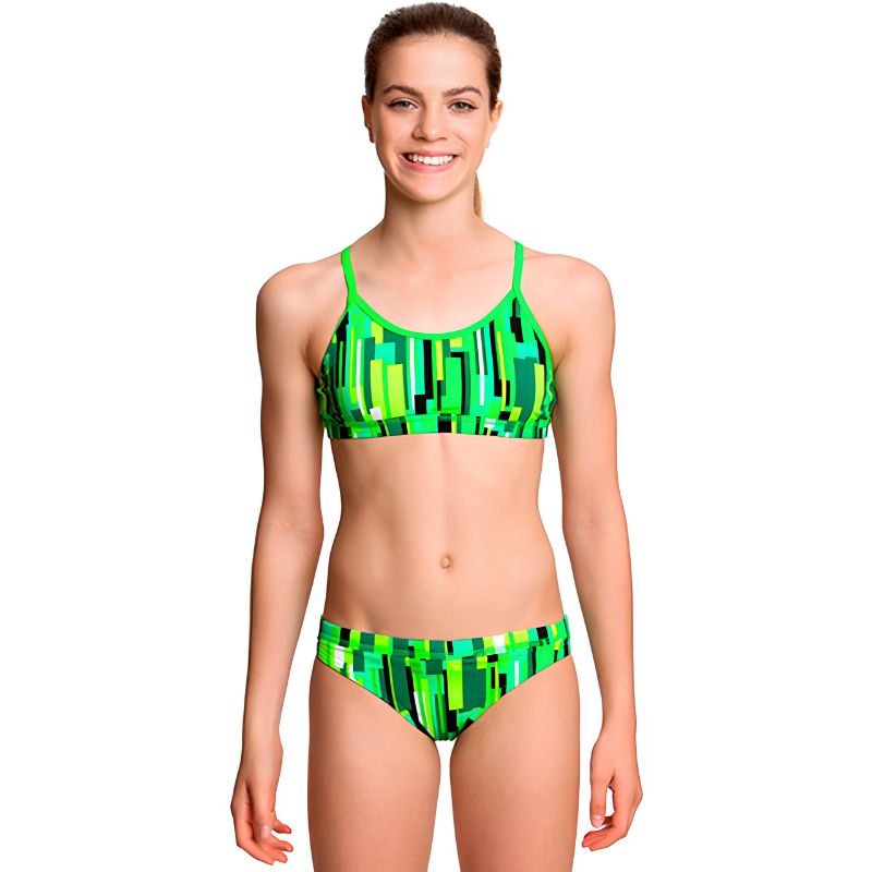 Funkita - Acid Rain - Girls Racerback Two Piece
