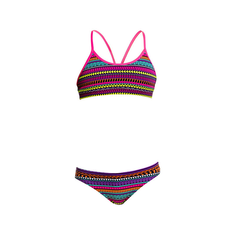 Funkita - Cult Code - Girls Racerback Two Piece