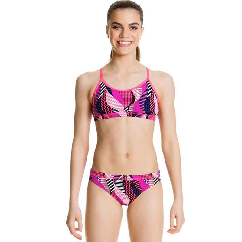 Funkita - Foxy Locks - Girls Racerback Two Piece