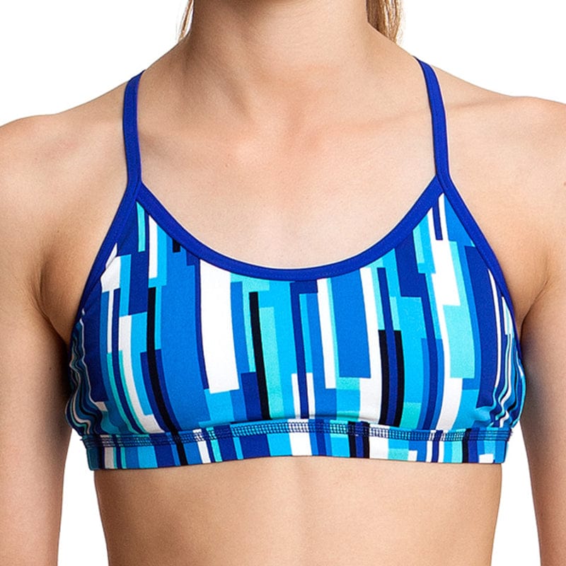 Funkita - Hail Storm - Girls Racerback Two Piece