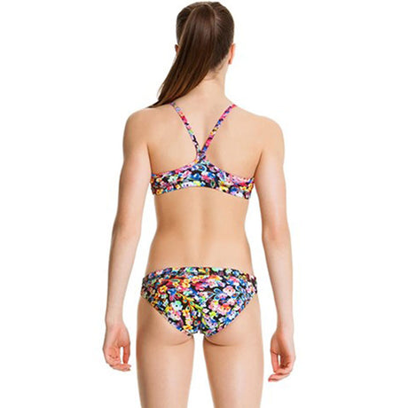 Funkita - Painted Petals - Girls Racerback Two Piece