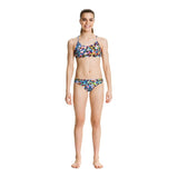 Funkita - Painted Petals - Girls Racerback Two Piece