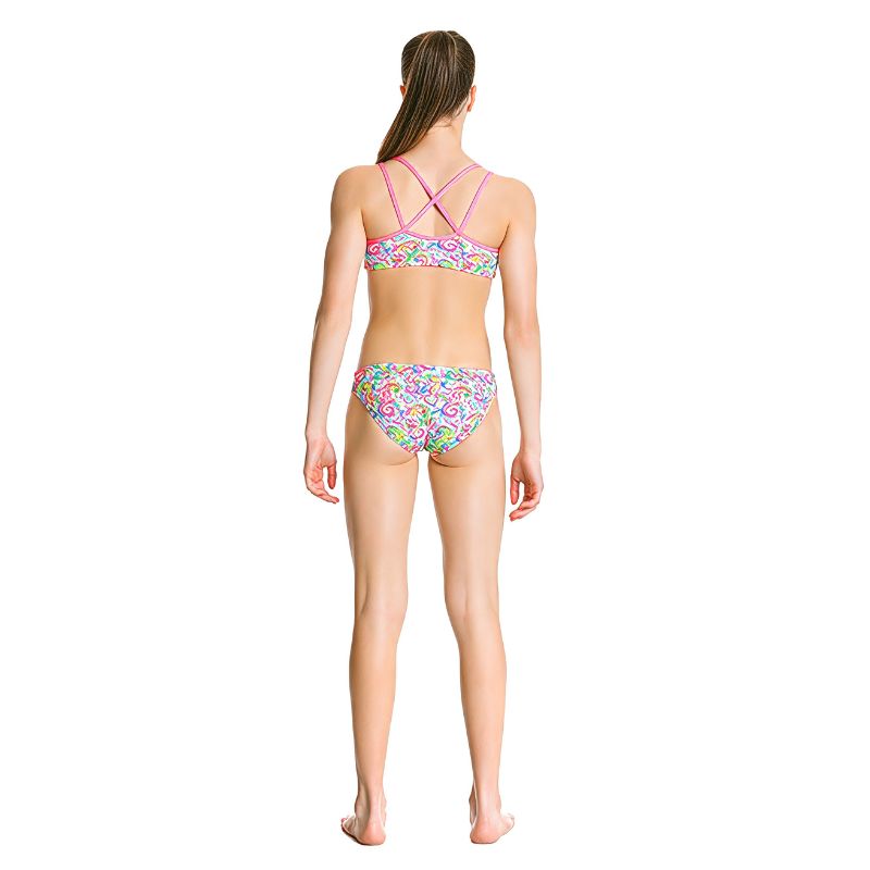 Funkita - Sea Queens - Girls Criss Cross Two Piece