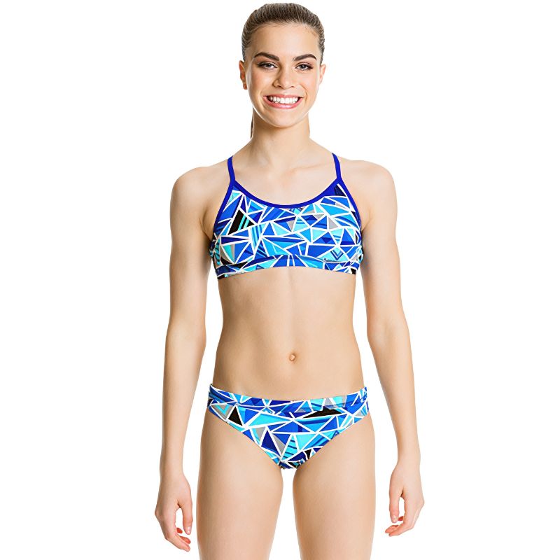 Funkita - Shattered - Girls Racerback Two Piece