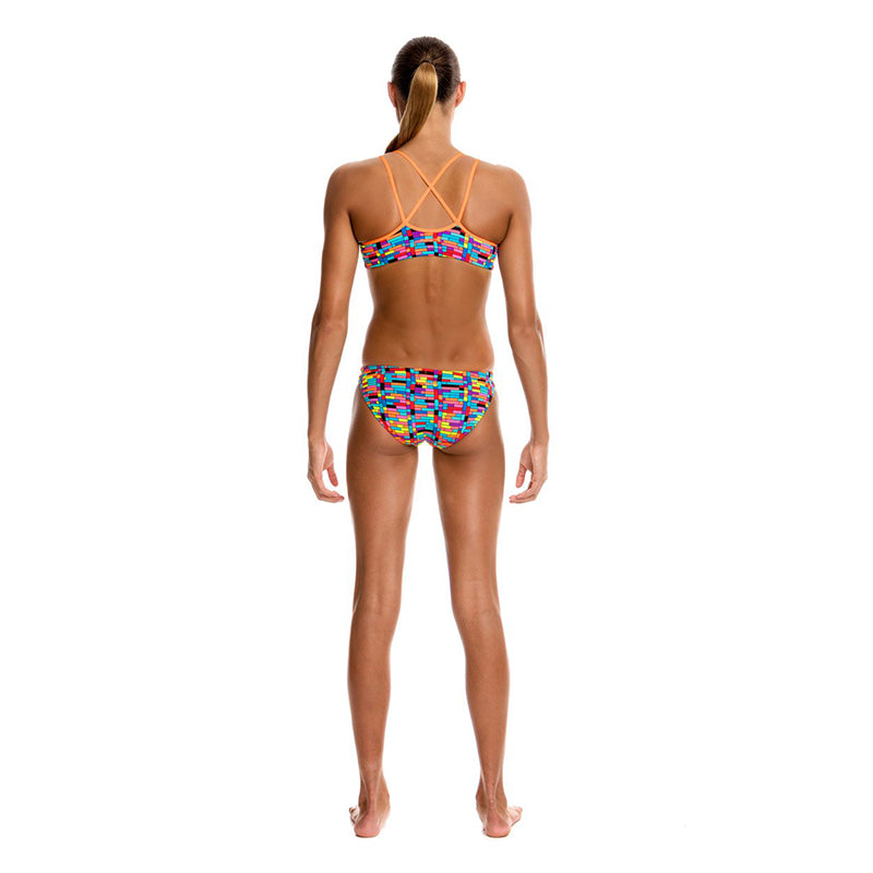 Funkita - Stacked Up - Girls Criss Cross Two Piece