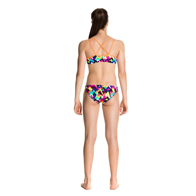 Funkita - Tip Top - Girls Criss Cross Back Two Piece