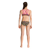 Funkita - Wild Fire - Girls Criss Cross Back Two Piece