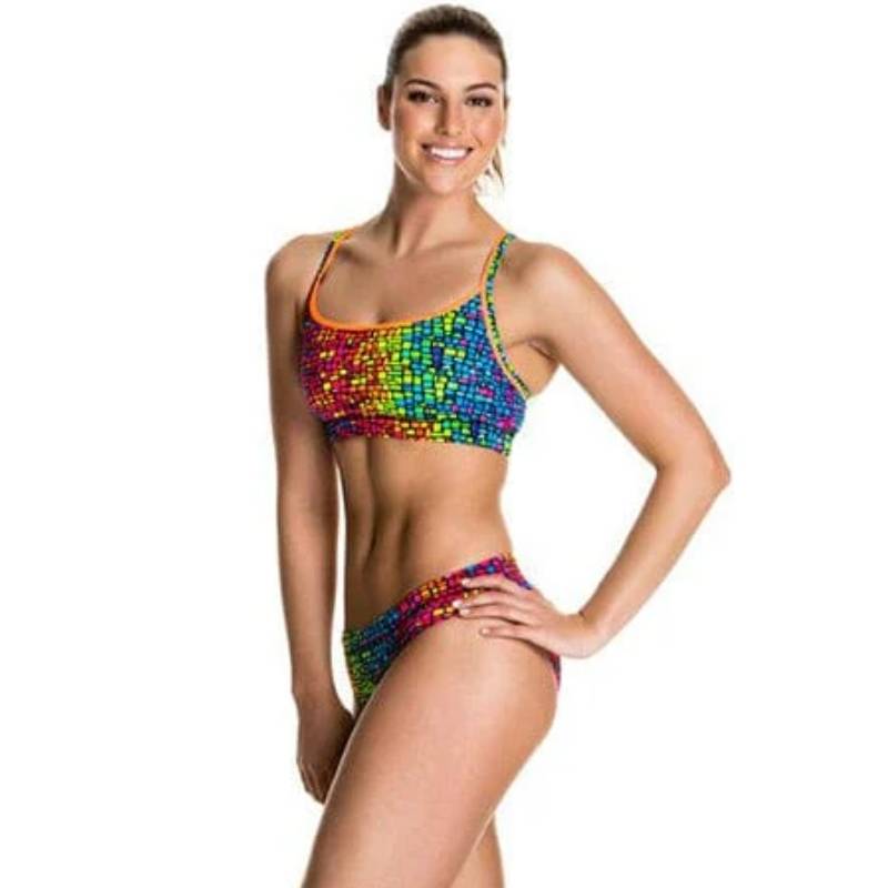 Funkita - Mosaic Magic - Ladies Bikini Sports Briefs