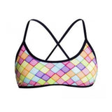 Funkita - Powder Puff - Ladies Tie Down Bikini Top
