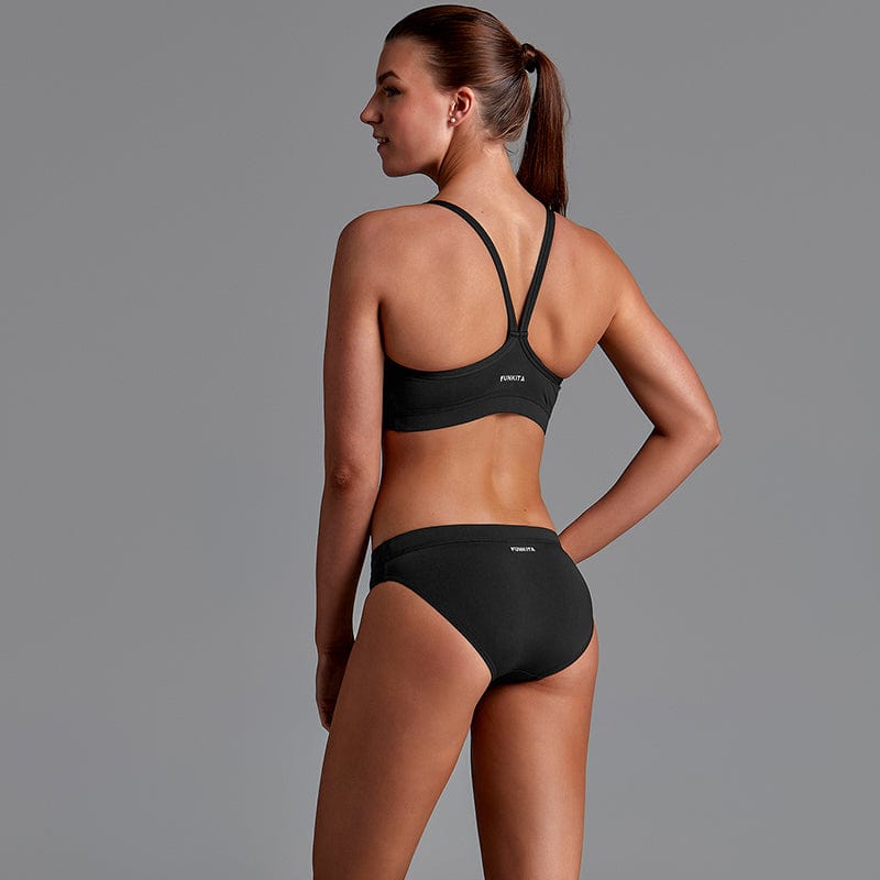 Funkita Still Black Ladies Sports Bikini Top – Aqua Swim Supplies