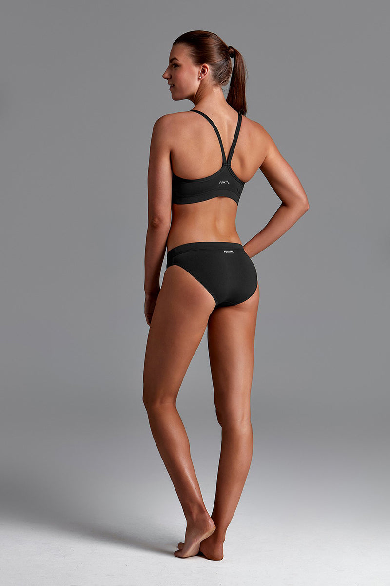 Funkita - Still Black - Ladies Sports Bikini Top