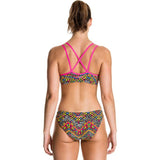 Funkita - Wild Fire - Ladies Bikini Criss Cross Top