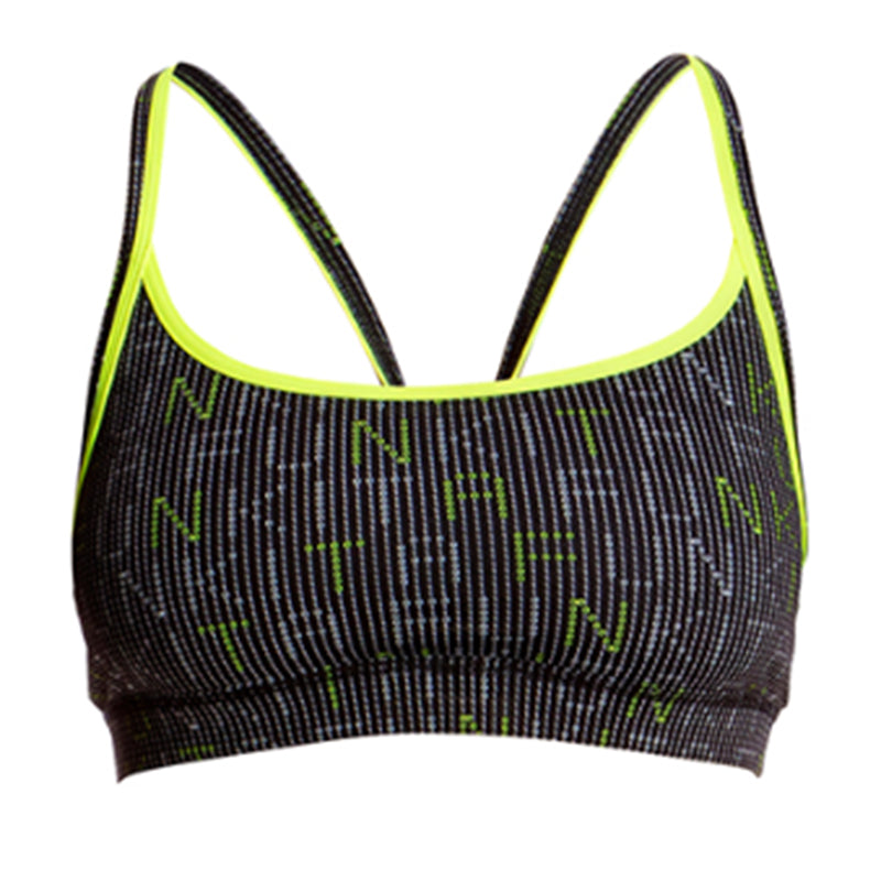 Funkita - Binary Babe - Ladies Bikini Sports Top