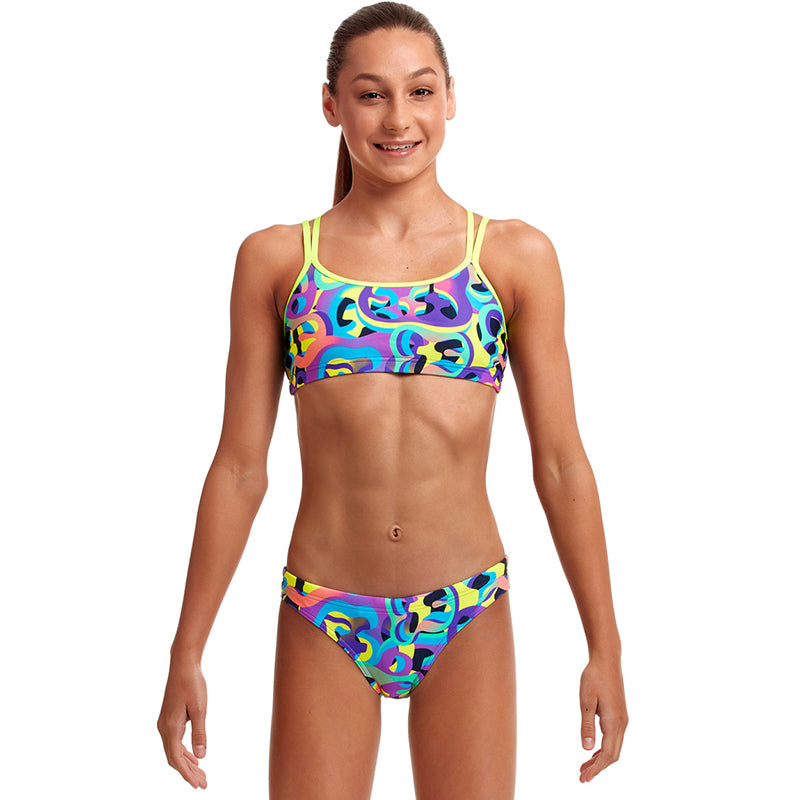 Funkita - Bio Cell - Girls Criss Cross Two Piece