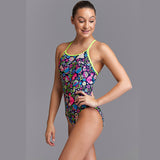 Funkita - Birds and Bees - Girls Diamond Back One Piece