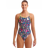Funkita - Birds and Bees - Ladies Diamond Back One Piece