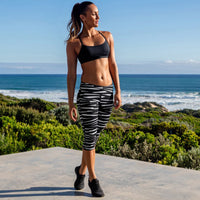 Funkita - Black Bondage - Ladies Rapid Racer ¾ Tight