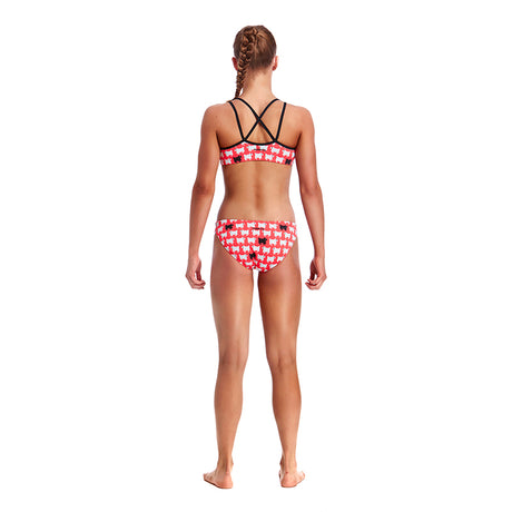 Funkita - Black Sheep - Girls Criss Cross Two Piece