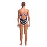 Funkita - Black Swan - Girls Diamond Back One Piece
