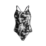 Funkita - Black Tint - Ladies Diamond Back One Piece