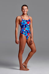 Funkita - Block Rock - Ladies Diamond Back One Piece